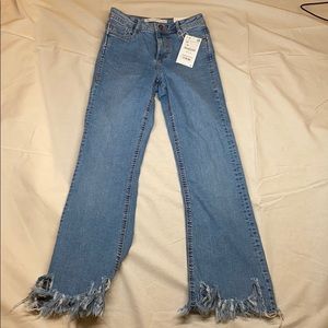 NWT Zara flared denim jeans